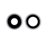 Geam Camera iPhone 11 + Rama Protectie Obiectiv, Mov