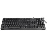 Tastatura KR-750-USB, Negru, A4tech