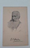 Carte postala Bogdan Petriceicu Hasdeu necirculata