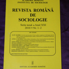 REVISTA ROMANA DE SOCIOLOGIE NR. 1-2/2010 etnicitate monografia osica de sus