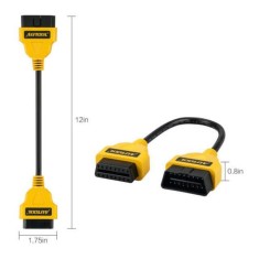 Cablu prelungitor OBD2 30 cm drept autool tester diagnoza