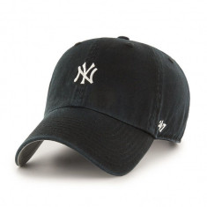 47brand șapcă MLB New York Yankees culoarea negru, cu imprimeu B-BSRNR17GWS-BK