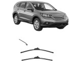Cumpara ieftin Set stergatoare auto HONDA CR-V IV (RM_) 2012-2015, pentru parbriz, Valeo Silencio