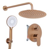 Set de dus incastrat Rea Drop Brush Copper + BOX