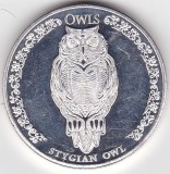 Chad Tchad 5000 Francs CFA Stygian Owl 2024