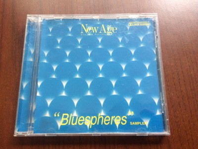 Bluespheres new age 1996 cd disc ambientala v.a. mark almond erlend krauser VG+ foto