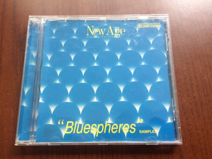 Bluespheres new age 1996 cd disc ambientala v.a. mark almond erlend krauser VG+