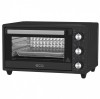 Cuptor Electric ECG ET 2001B Airfry, 20L, 1500W, 80-250&deg;C, Timer 90min, 7 Functii, Convectie, Negru Antracit + Accesorii
