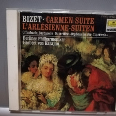 BIZET - CARMEN-SUITE/L'Arlesienne (1987/Deutsche Grammophon/RFG) - CD ORIGINAL/