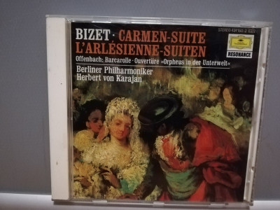 BIZET - CARMEN-SUITE/L&amp;#039;Arlesienne (1987/Deutsche Grammophon/RFG) - CD ORIGINAL/ foto