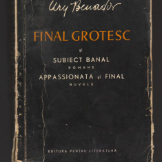 C9981 - FINAL GROTESC, SUBIECT BANAL. APPASSIONATA, FINAL - URY BENADOR