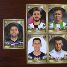 PANINI FIFA 365 2016-2017 set lot 5 stickere sticker foto fotbal fotbalisti