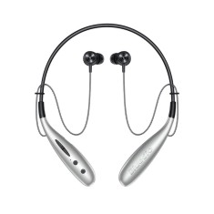 Casti bluetooth in-ear cu guler Bluedio Hn+, Difuzor de 13mm, 116dB, 32&Omega;, Microfon, Slot memorie, Bluetooth v5.0, Design magnetic, Silver