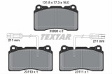 Set placute frana TEXTAR 2309201