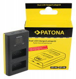 PATONA | Incarcator Dual USB LCD tip Fuji NP-W126 NP-W126s