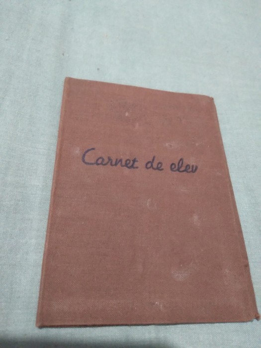 CARNET ELEV