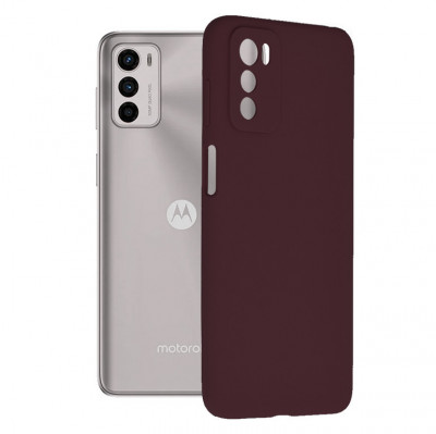 Husa pentru Motorola Moto G42 - Techsuit Soft Edge Silicone - Plum Violet foto