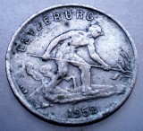 2.143 LUXEMBURG LUXEMBOURG 1 FRANC 1953, Europa, Cupru-Nichel