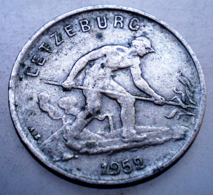 2.143 LUXEMBURG LUXEMBOURG 1 FRANC 1953