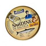 Sardine Baltice in ulei vegetal Novac 160g MGR19447