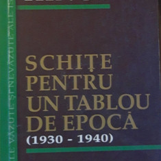 Schițe pentru un tablou de epoca ( 1930-1940 ) - Dumitru Hincu