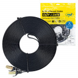 Cumpara ieftin Aproape nou: Cablu de retea plat S/STP CAT7 PNI U7150B, 2 x RJ45, 4 perechi de fire