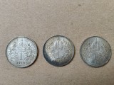 Ungaria, Transilvania,3 monede 1 forint 1914, 915, 916,argint VF, UNC, PRET/LOT, Europa