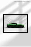 Poster Canvas cu Mașină Sport &ndash; Print Ne&icirc;nramat - Pasionați Auto - 1763 AMG GT63 PRO 2025 Green | A4 (21 x 29.7 cm)