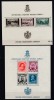ROMANIA 1939/40 LP 135 DANTELAT SUPRATIPAR PRO PATRIA INCOMPLET PLIURI, Nestampilat