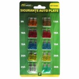 Set 10 sigurante auto plate RoGroup, 12V, Ro Group
