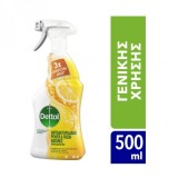 Spray de curățare Dettol Power &amp; Fresh Advance, dezinfectant de uz general, lăm&acirc;ie și lime, 500 ml