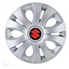 Set 4 Capace Roti Autohelix MSA&reg; potrivite jantelor de 16 inch, Compatibil Cu Suzuki, model Top Gray