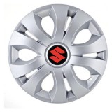 Set 4 Capace Roti Autohelix MSA&reg; potrivite jantelor de 16 inch, Compatibil Cu Suzuki, model Top Gray