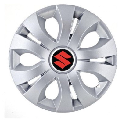 Set 4 Capace Roti Autohelix MSA&amp;reg; potrivite jantelor de 16 inch, Compatibil Cu Suzuki, model Top Gray foto