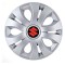 Set 4 Capace Roti Autohelix MSA&reg; potrivite jantelor de 16 inch, Compatibil Cu Suzuki, model Top Gray