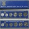 SV * Israel SET 1 AGORA 5 - 10 - 25 AGOROT 1/2 și 1 LIRA 1973 * UNC