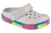 Papuci flip-flop Crocs Off Court Glitter Band Clog T 209717-1FS alb, 22.5 - 25.5, 27.5