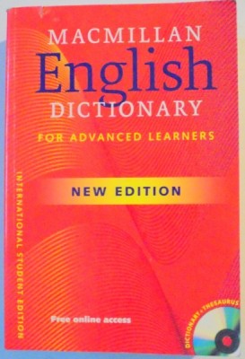 MACMILLAN ESSENTIAL DICTIONARY FOR LEARNERS OF ENGLISH , SECOND EDITION , 2007 *NU CONTINE CD foto