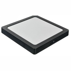 Spot Led / plafoniera tavan cu rama neagra, patrat aplicat 300x300, 36W, 4100k, lumina neutra