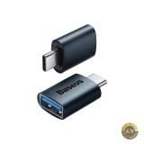 Adaptor OTG USB-C - USB-A Baseus Ingenuity Albastru ZJJQ000003