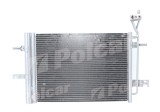 Condensator AC Opel Meriva 2010; motor 1.4, 1.6, 1.8, dimensiuni [mm]: 520x352x16, uscator integrat, iesire 8,6mm, intrare 11,8mm; 13303641;