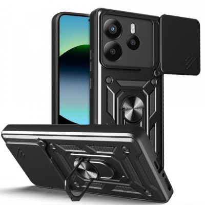 Husa pentru Xiaomi Redmi Note 14 5G, Tech-Protect, CamShield Pro, Neagra foto