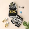 Costumas pentru baietei - King army (Marime Disponibila: 6-9 luni (Marimea 19