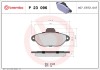 BREMBO P 23 096 PRIME LINE set placute frana,frana disc