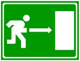 indicator in dreapta pentru salvare