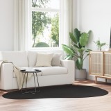 VidaXL Covor &#039;HUARTE&#039;cu pile scurte, moale și lavabil negru 160x230 cm