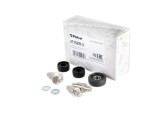 Rola usa culisanta Peugeot 1007 (K), 09.2005-11.2009, montare fata, stanga=dreapta, fulie mediana; kit de reparatie, RapidAuto