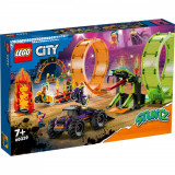 LEGO&reg; City Stuntz - Arena de cascadorii cu doua bucle (60339), LEGO&reg;
