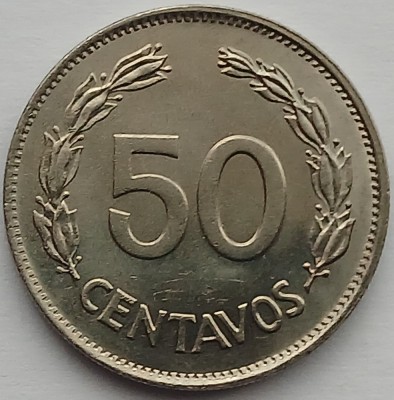Ecuador, 50 Centavos 1979 foto