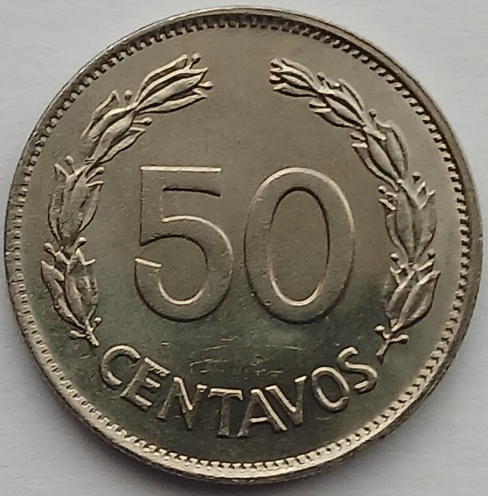 Ecuador, 50 Centavos 1979